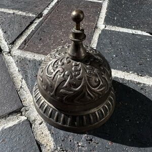 Antique Vintage Hotel Desk Bell